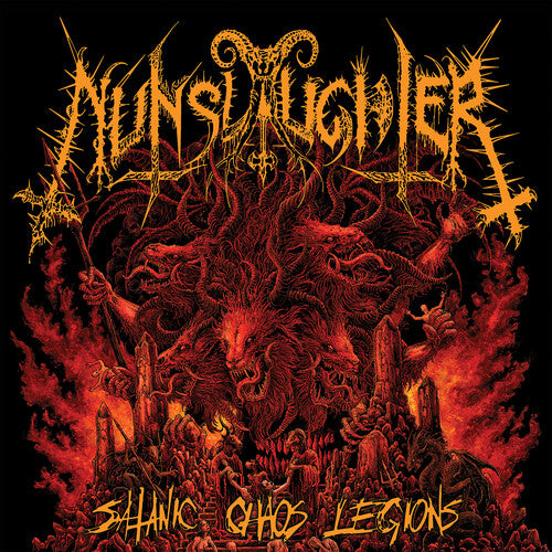 Nunslaughter - Satanic Chaos Legions [Indie-Exclusive Orange Vinyl]