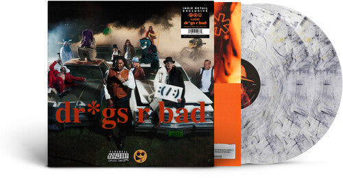 Lucki - Dr*Gs R Bad [Indie-Exclusive White Noise Static Vinyl]