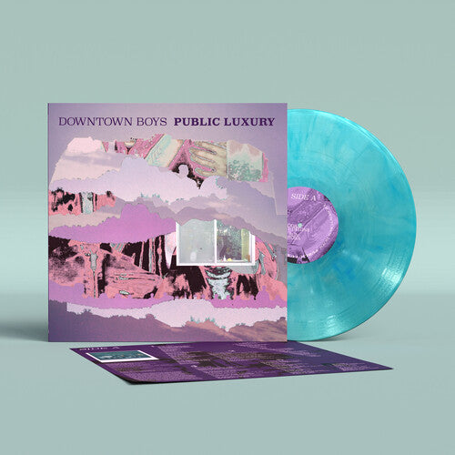 Downtown Boys - Public Luxury [Ocean Blue Vinyl]