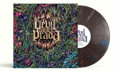 The Devil Wears Prada - Plagues [Black w/ Rainbow Swirl]