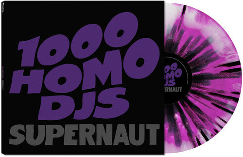 1000 Homo DJs - Supernaut [Magenta, Black & White Haze Splatter Vinyl]