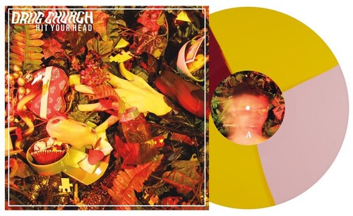 [DAMAGED] Drug Church - Hit Your Head [Indie-Exclusive Baby Pink/Canary Yellow/Oxblood Quad Vinyl]