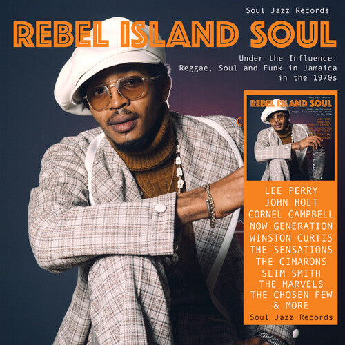 [PRE-ORDER] Various - Soul Jazz Records Presents: Rebel Island Soul - Under The Influence: Reggae, Funk & Soul In Jamaica in the 1970s [Release Date: 06/26/2026]