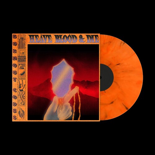 Heave Blood & Die - Burnout Codes [Translucent Marble Orange Vinyl]