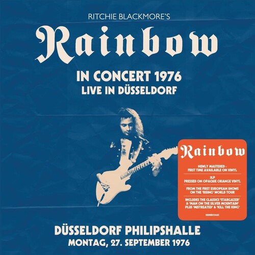 Ritchie Blackmore’s Rainbow - Live in Düsseldorf 1976: Düsseldorf Philipshalle 27.9.1976 [Orange Opaque Vinyl]