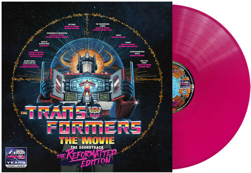 [PRE-ORDER] The Transformers - The Movie Soundtrack: The Reformatted Edition [40th Anniversary Pink Vinyl][Release Date: 07/24/2026]
