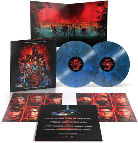 [PRE-ORDER] Kyle Dixon and Michael Stein - Stranger Things 5 (Original Score, Vol 1) [Upside Down Inter-Dimensional Blue Vinyl] [Release Date: