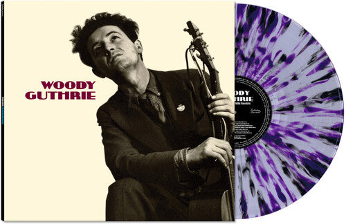 [PRE-ORDER] Woody Guthrie - This Machine Kills Fascists [Clear w/ Purple and Black Splatter Vinyl] [Release Date: 07/17/2026]