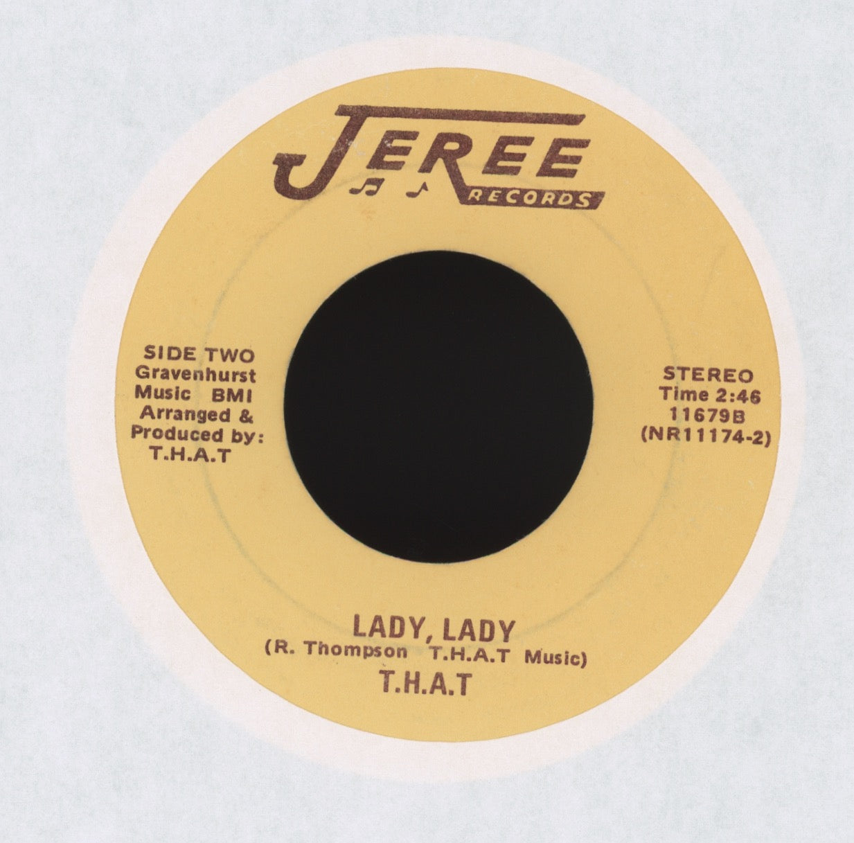 T.H.A.T. - What Goes Around Come's Around on Jeree Modern Soul 45