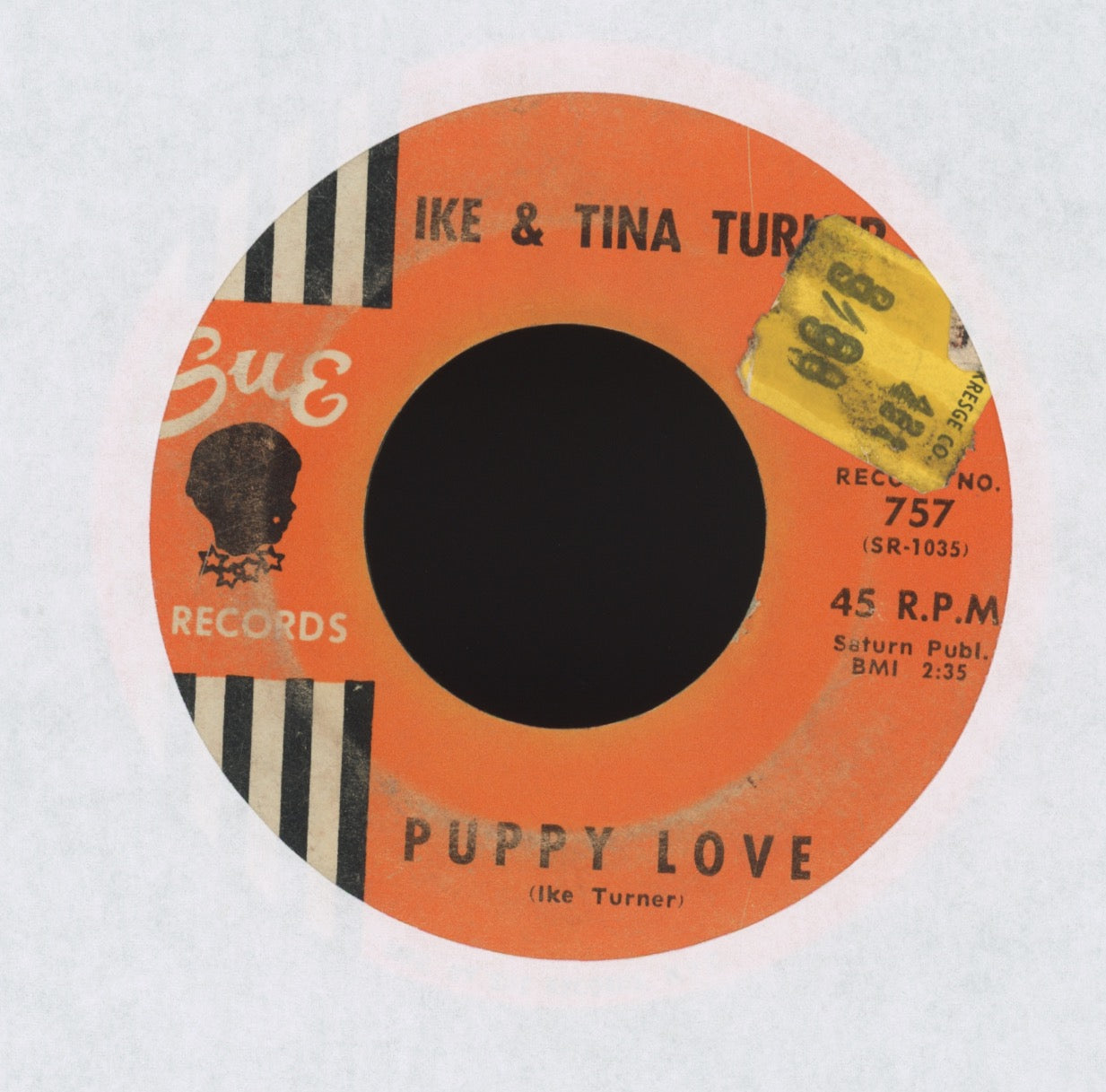Ike & Tina Turner - Tra La La La La on Sue R&B 45