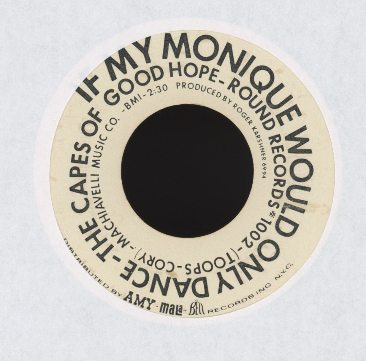 The Capes Of Good Hope - Winters Children on Round Records Pop Psych 45