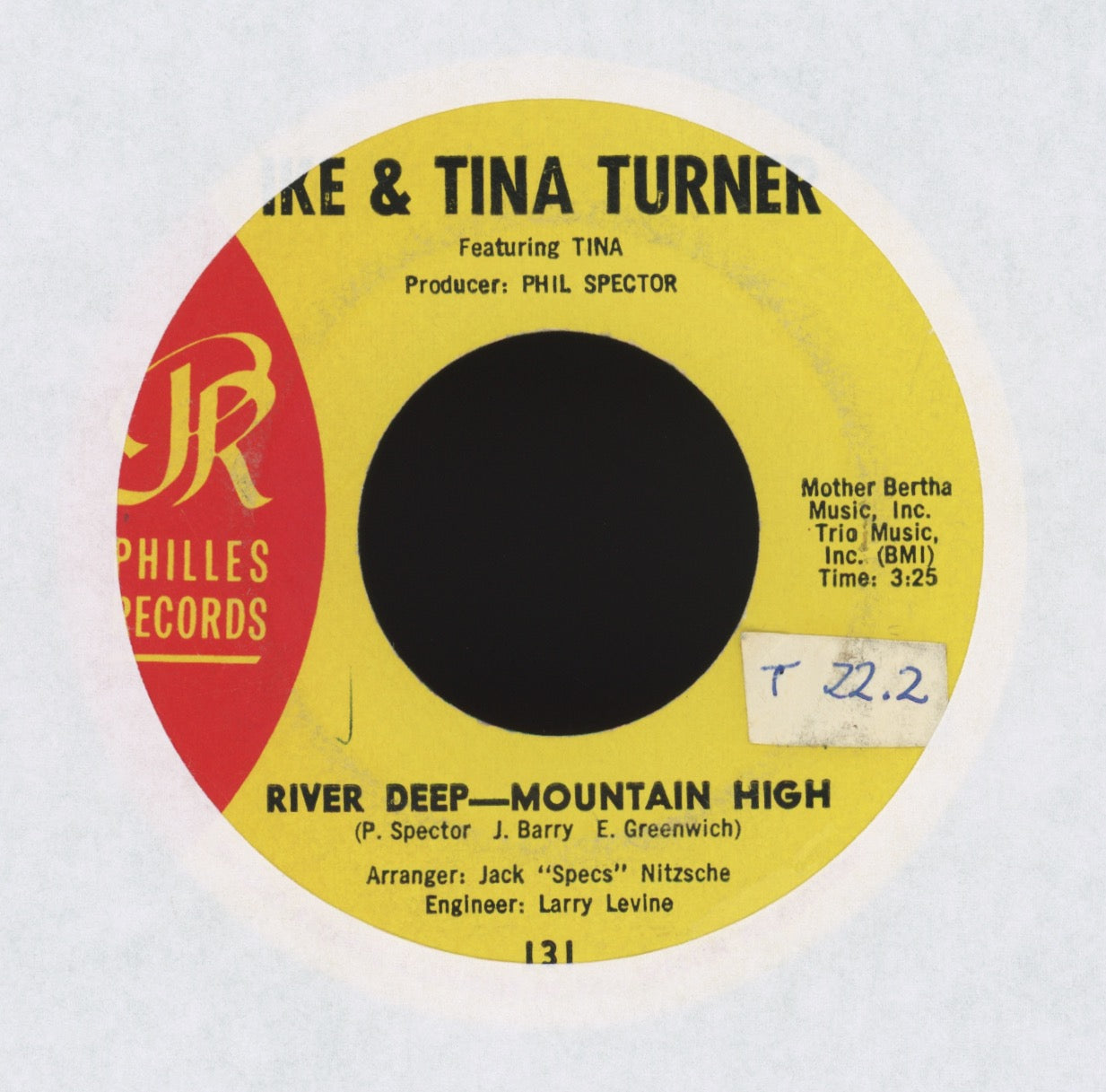 Ike & Tina Turner - River Deep Mountain High on Philles Northern Soul 45