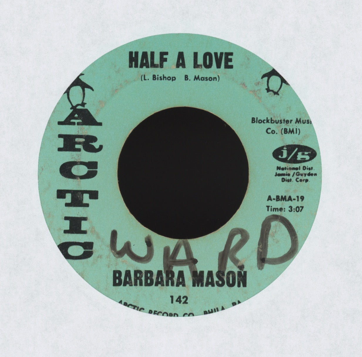 Barbara Mason - Half A Love on Arctic Northern Soul 45