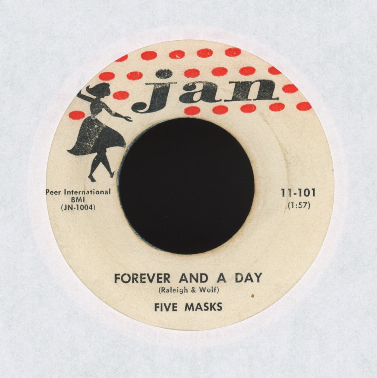 The Five Masks - Polly Molly on Jan R&B Doo Wop 45