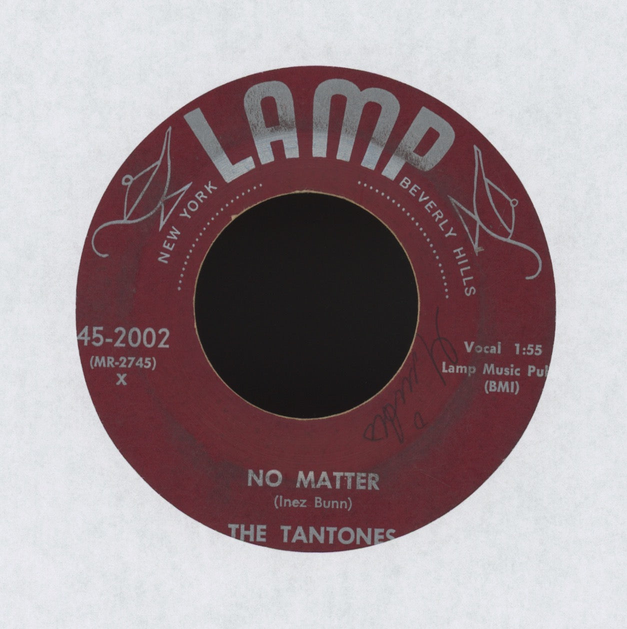 The Tantones - I Love You Really I Do on Lamp R&B Doo Wop 45