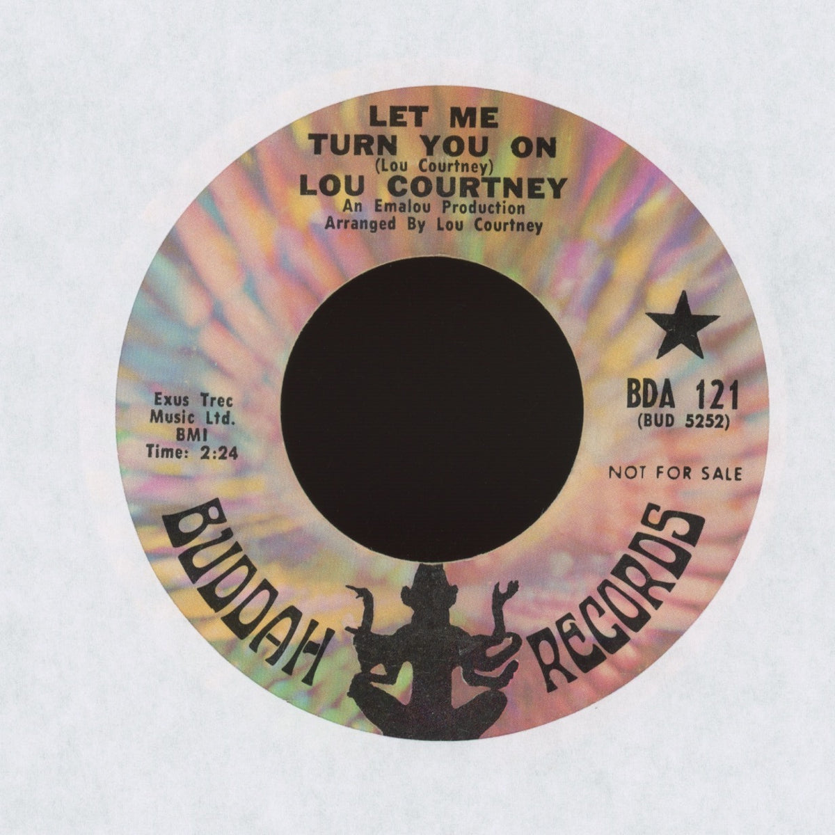 Lou Courtney - Tryin' To Find My Woman on Buddah Records - Promo Northern Soul 45