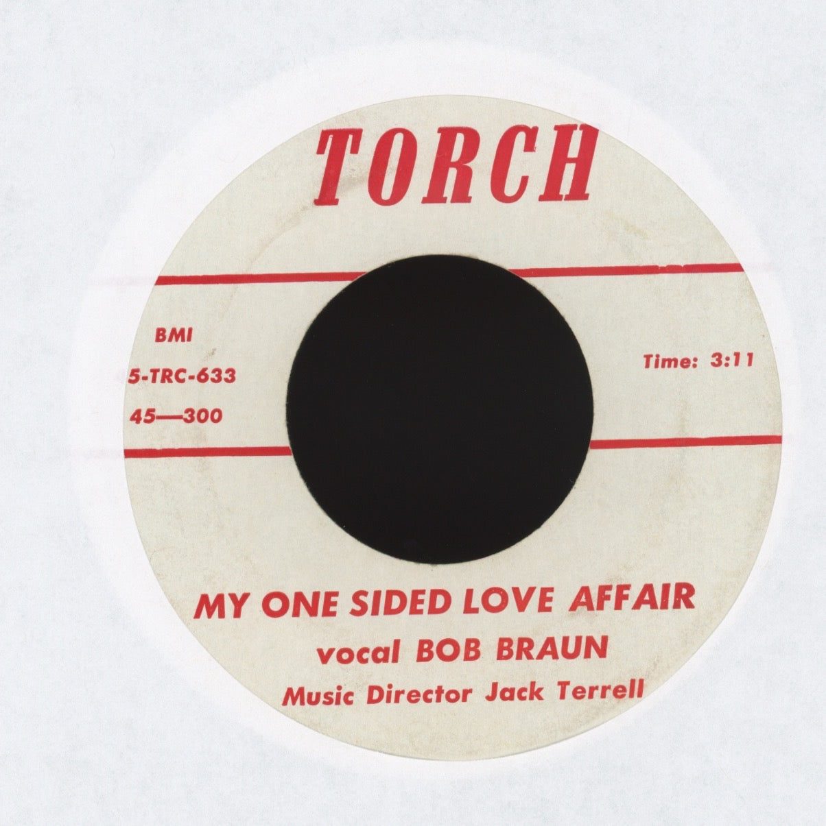 Bob Braun - Rock And Roll Country Girl on Torch Rockabilly 45