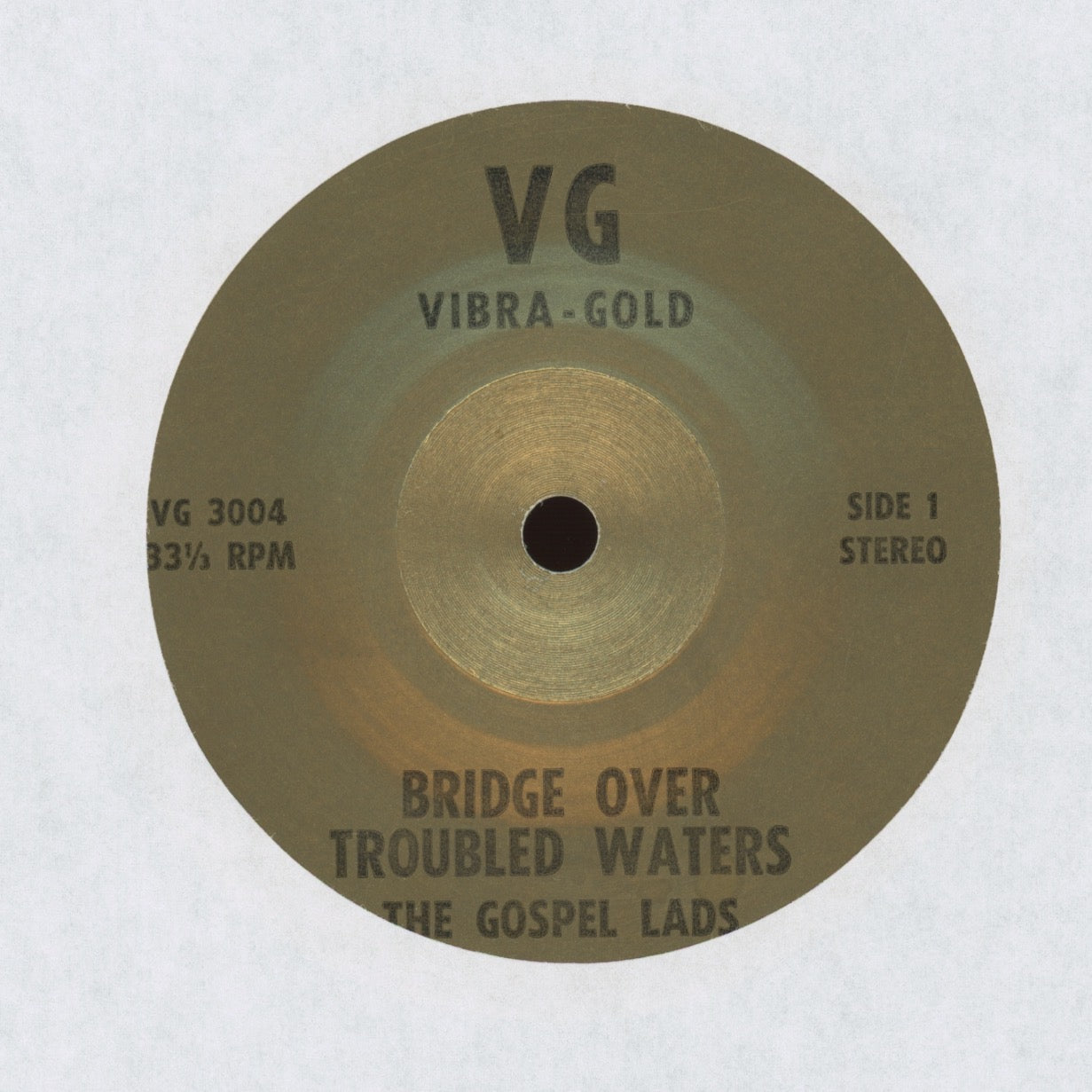 Gospel Lads - Oh Happy Day on VG Vibra-Gold Gospel Soul 7"