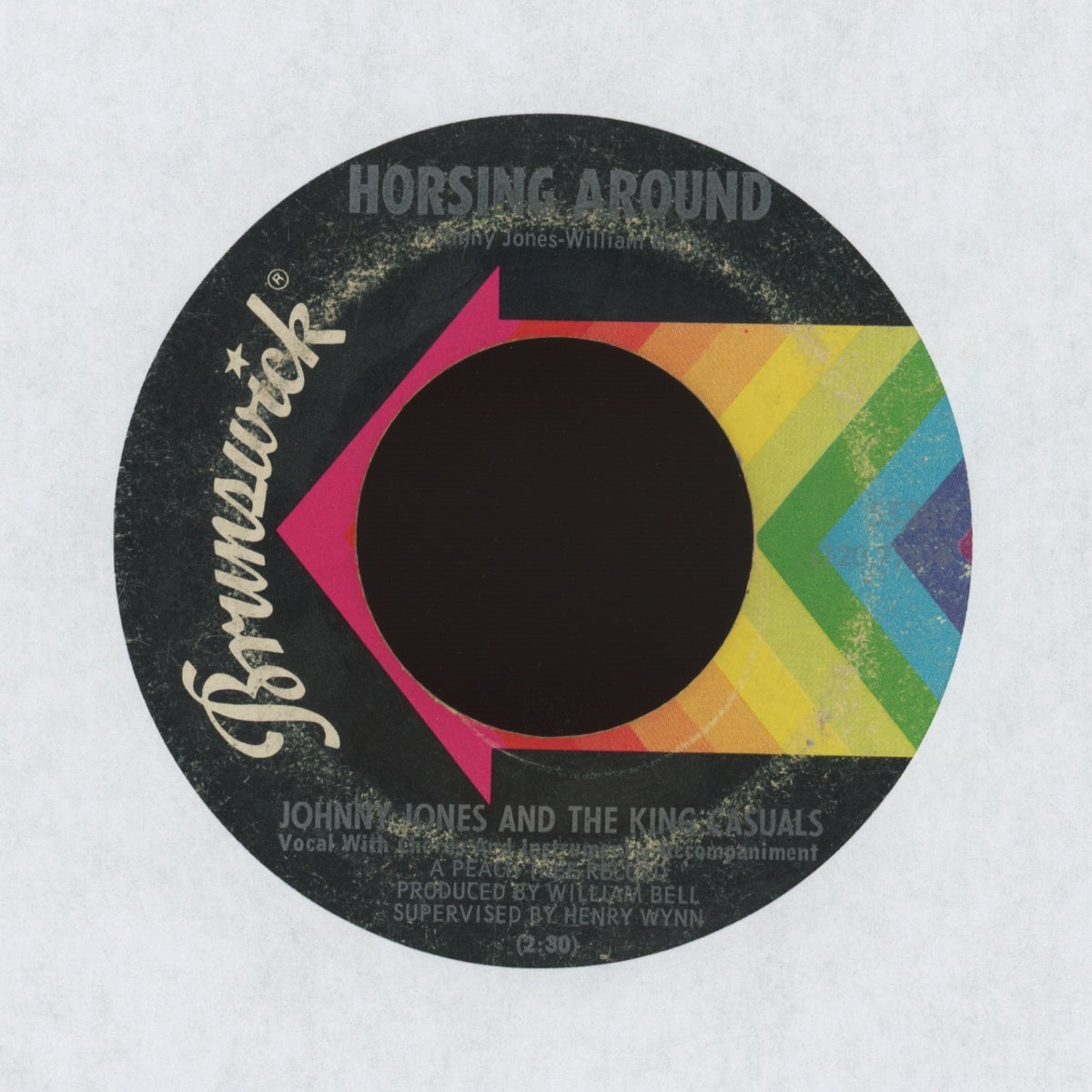 Johnny Jones And The King Casuals - Purple Haze on Brunswick Funk 45