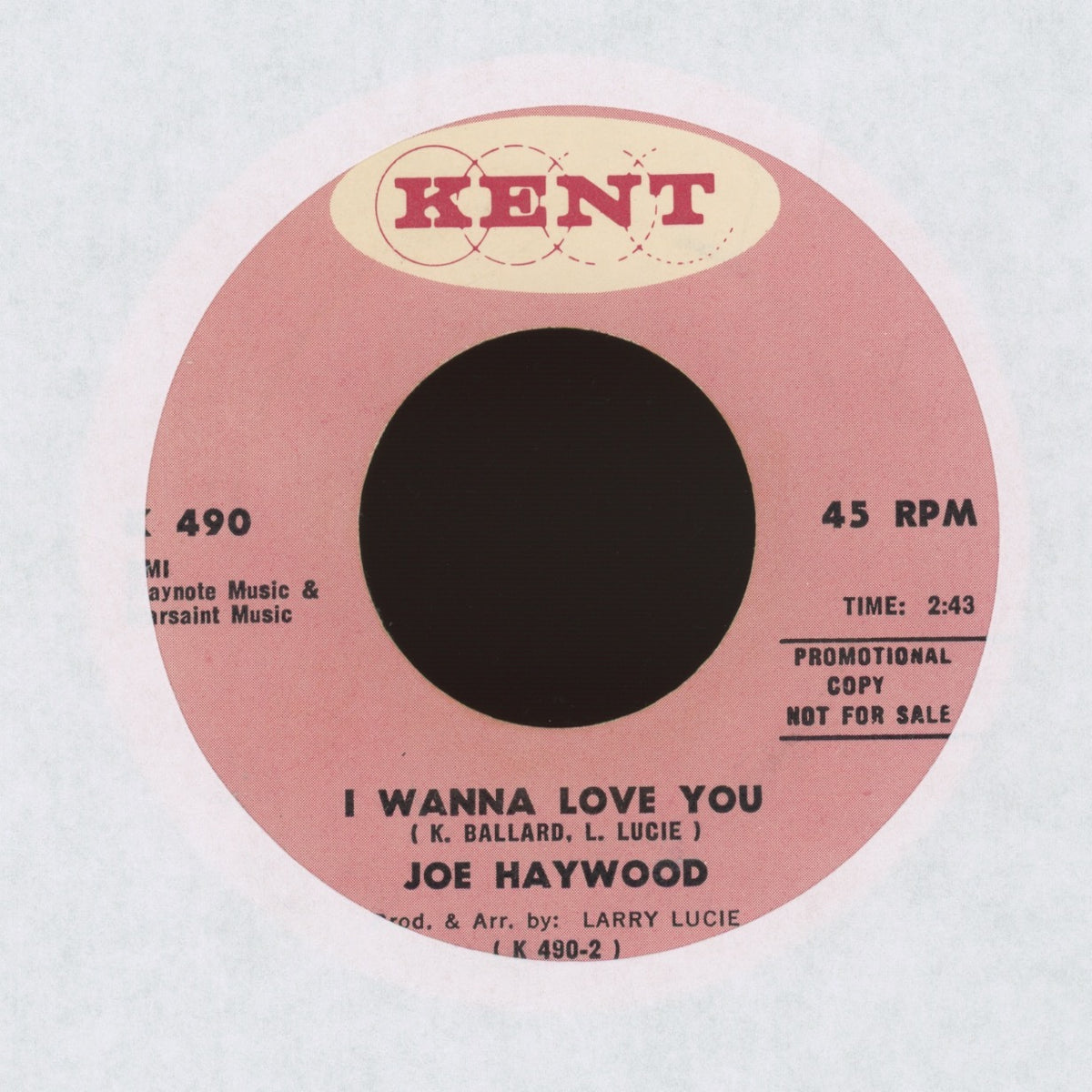 Joe Haywood - (Play Me) A Cornbread Song - Promo Funk 45