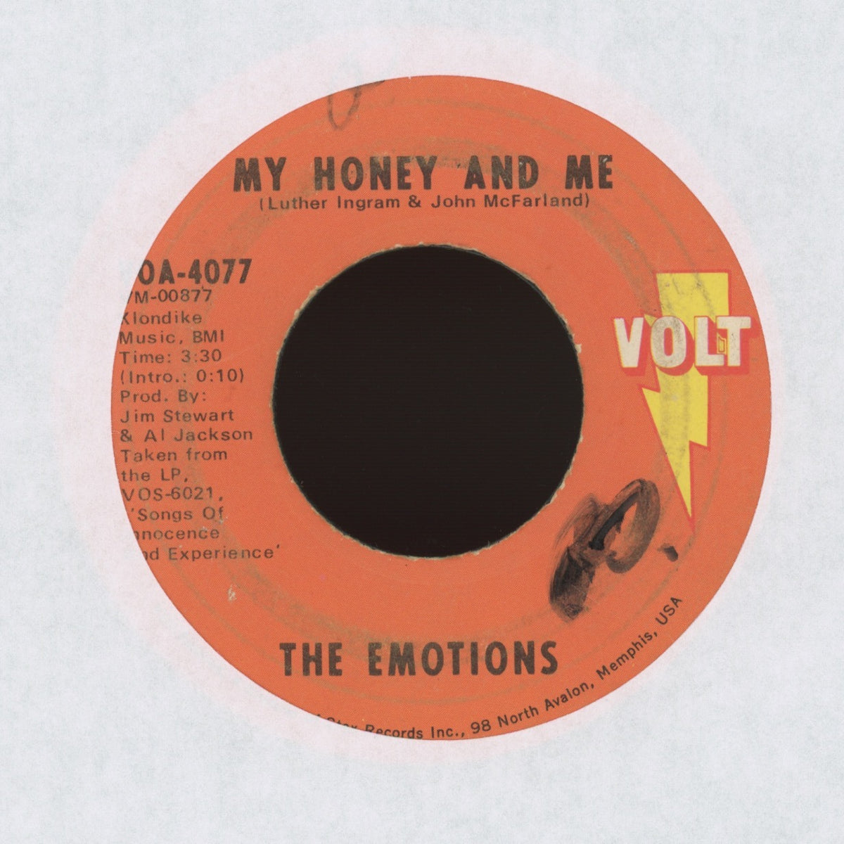 The Emotions - Blind Alley on Volt Funk 45 Breaks