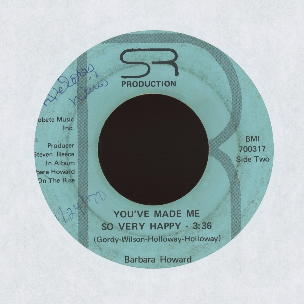 Barbara Howard - You Made Me So Very Happy on S. Reece Soul Funk 45