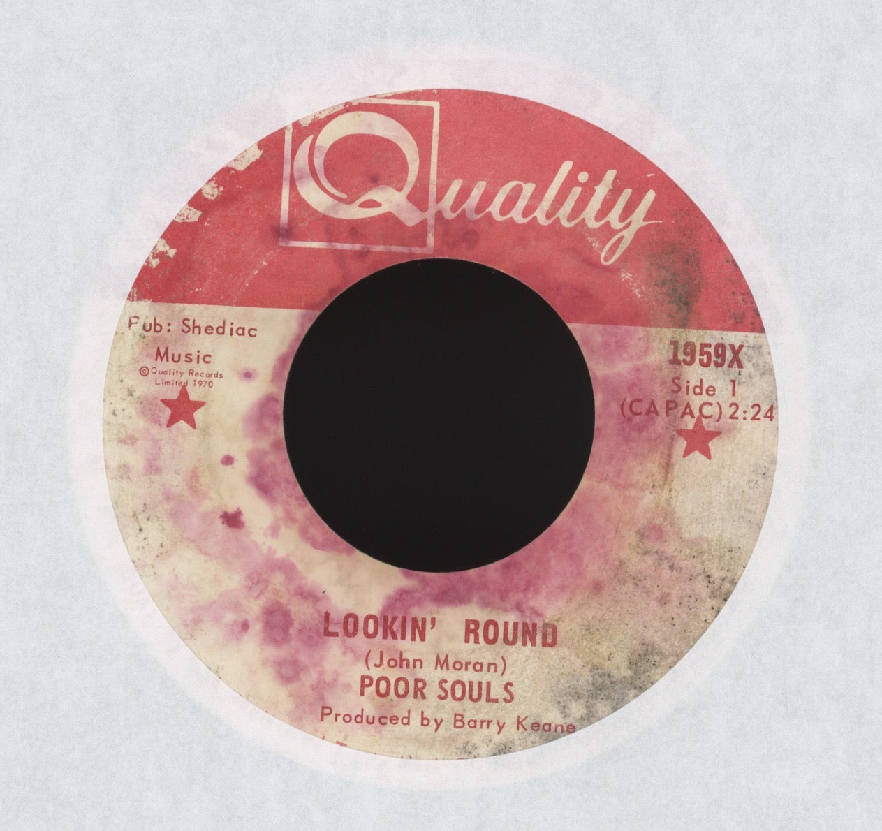 Poor Souls - Scarecrow on Quality Garage 45