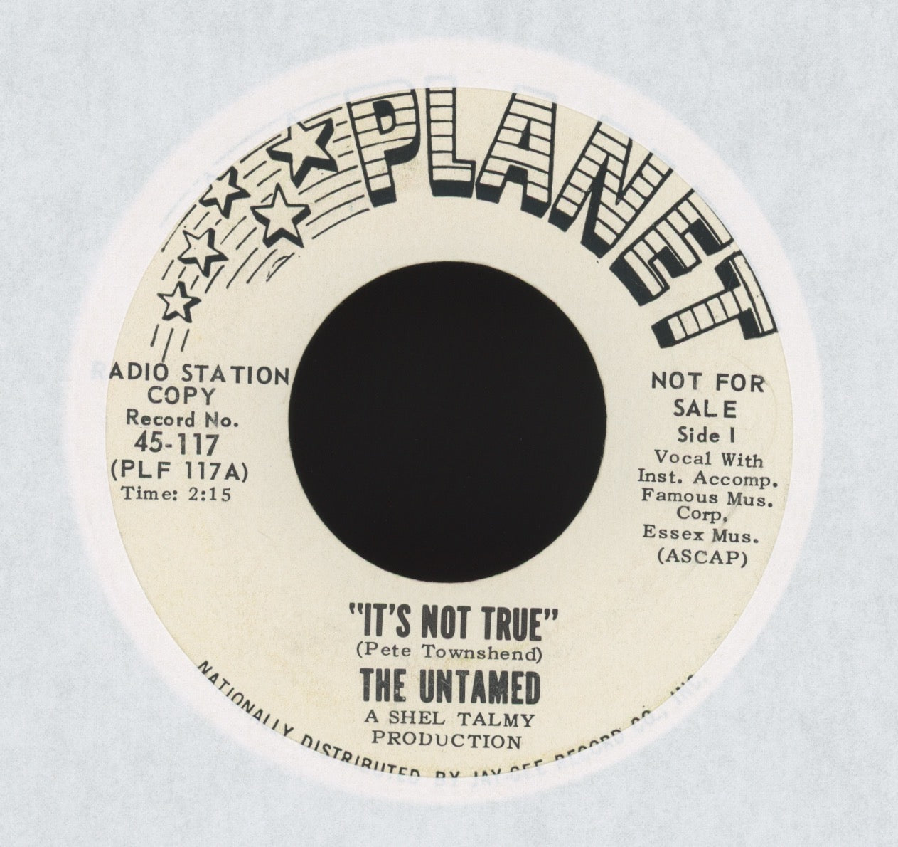 The Untamed - It's Not True on Planet Promo Mod Garage 45