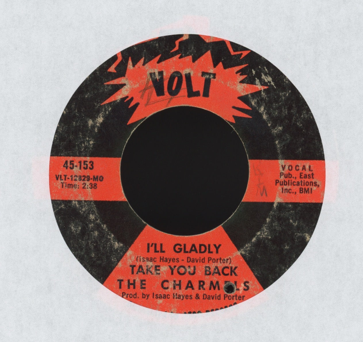 The Charmels -  Loving Material on Volt Northern Soul 45