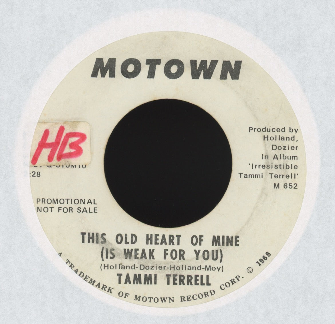 Tammi Terrell - This Old Heart Of Mine (Is Weak For You) on Motown Promo Northern Soul 45