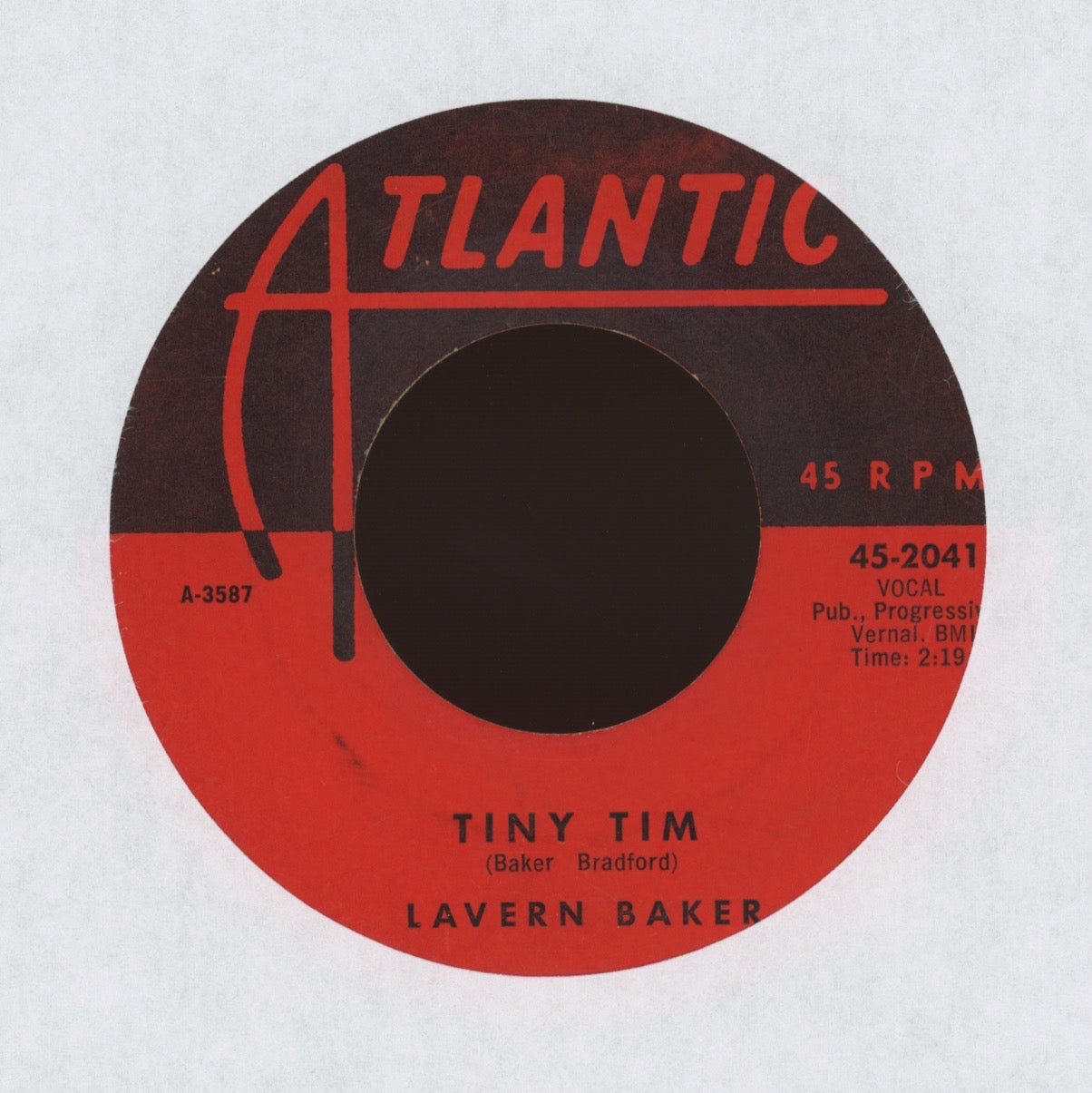 LaVern Baker - Tiny Tim on Atlantic R&B 45