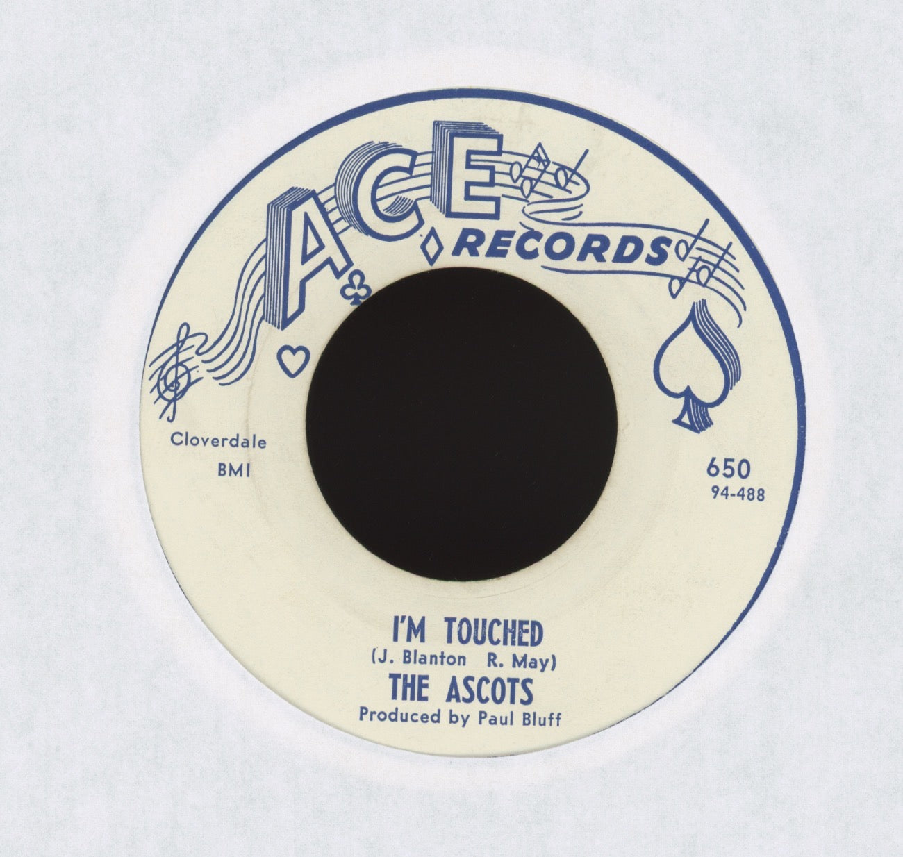The Ascots - Perfect Love on Ace R&B Doo Wop 45