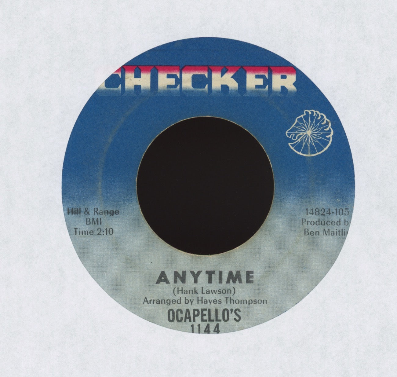 Ocapello's - The Stars on Checker Sweet Soul 45