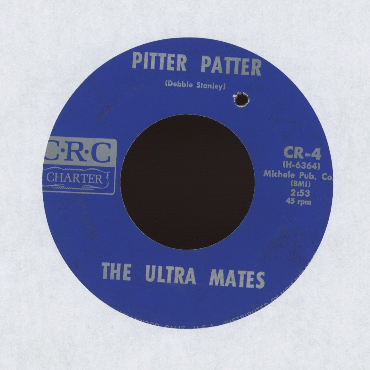 The Ultra Mates - The Huckle-Buck on CRC Charter R&B 45
