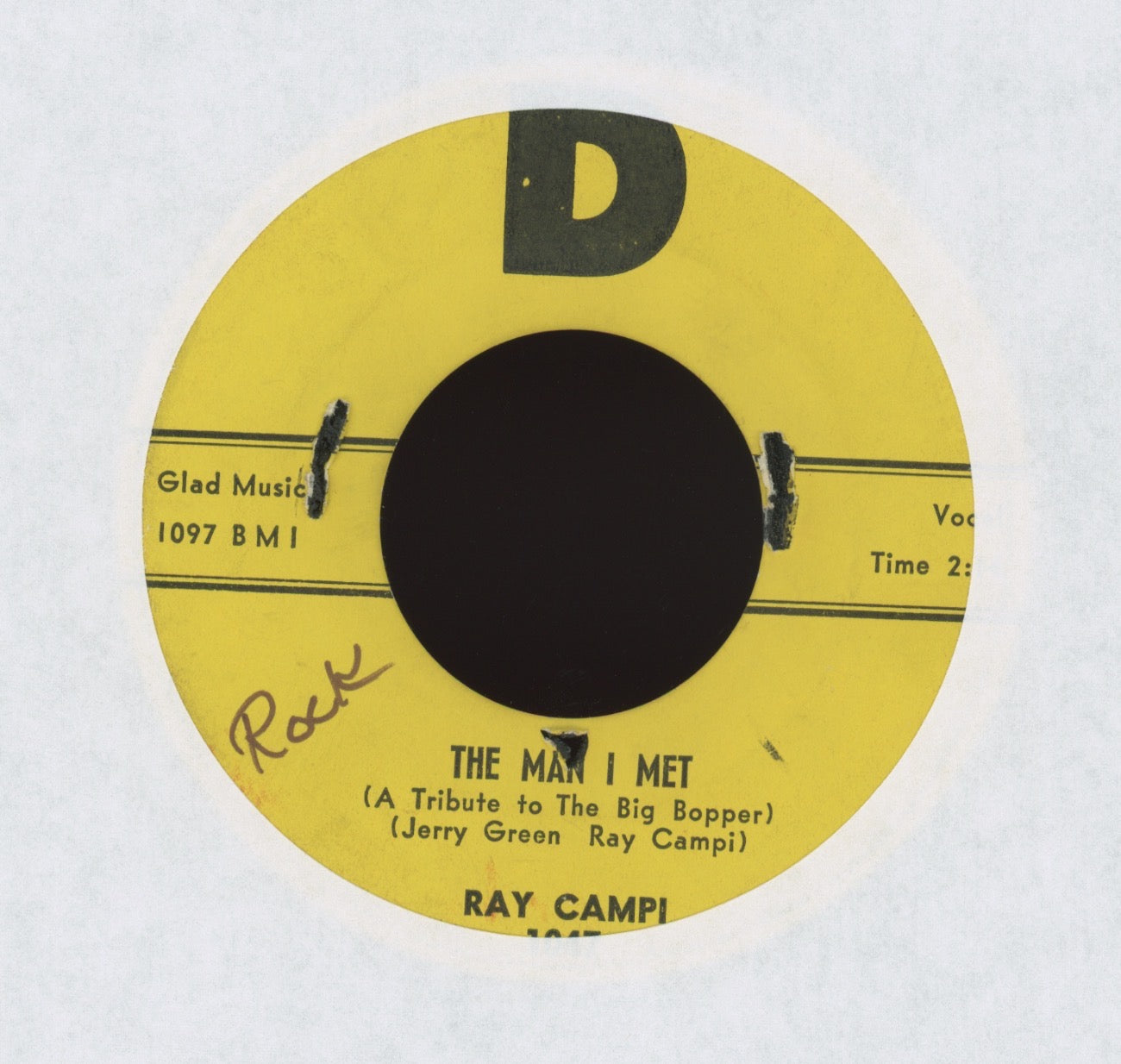 Ray Campi - The Man I Met on D Rockabilly 45