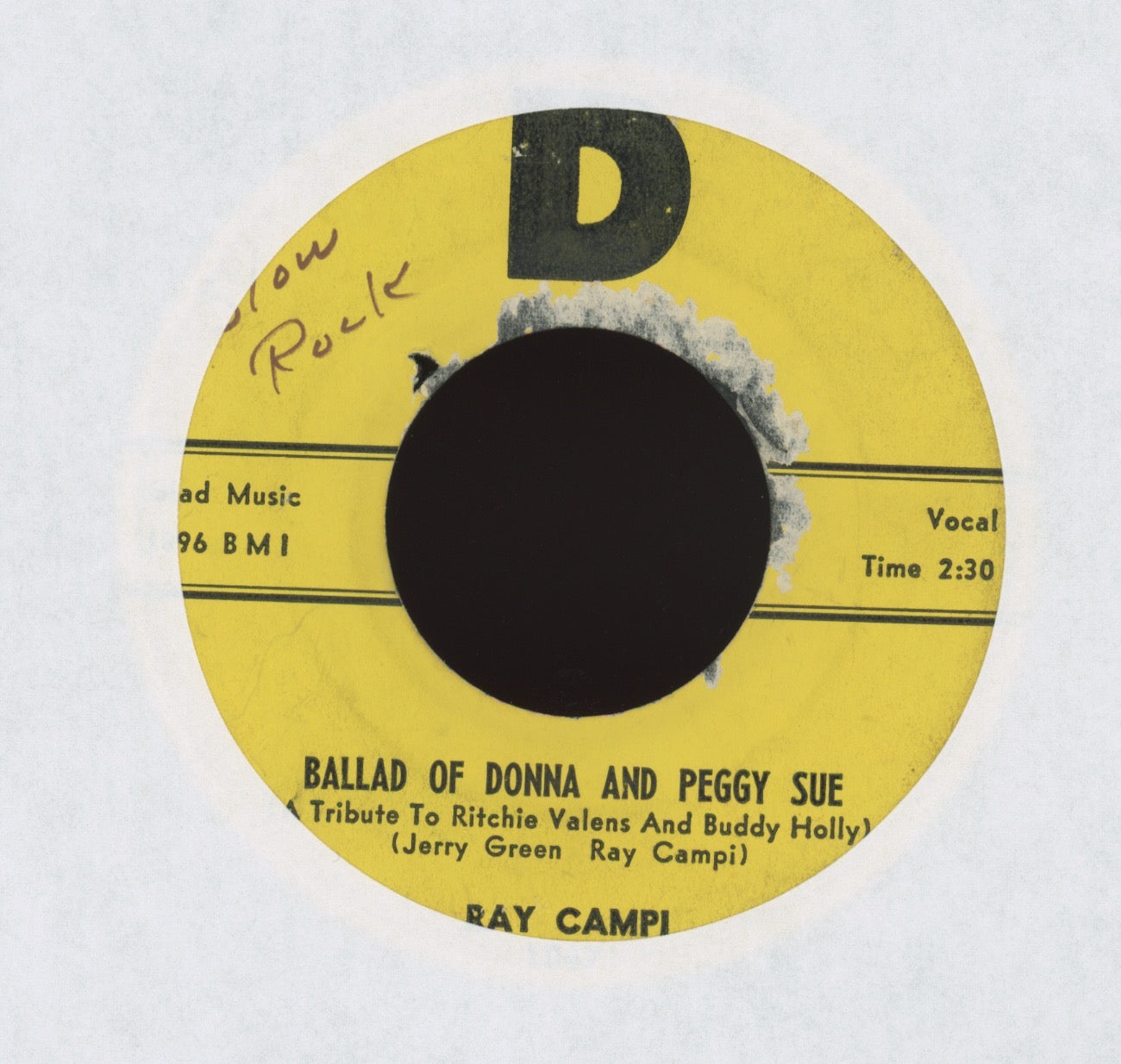 Ray Campi - The Man I Met on D Rockabilly 45