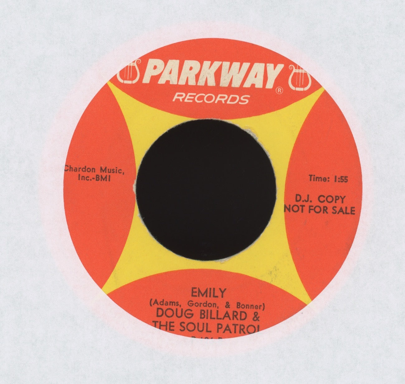 Doug Billard & The Soul Patrol - Genuine Jade Promo Soul Mod 45