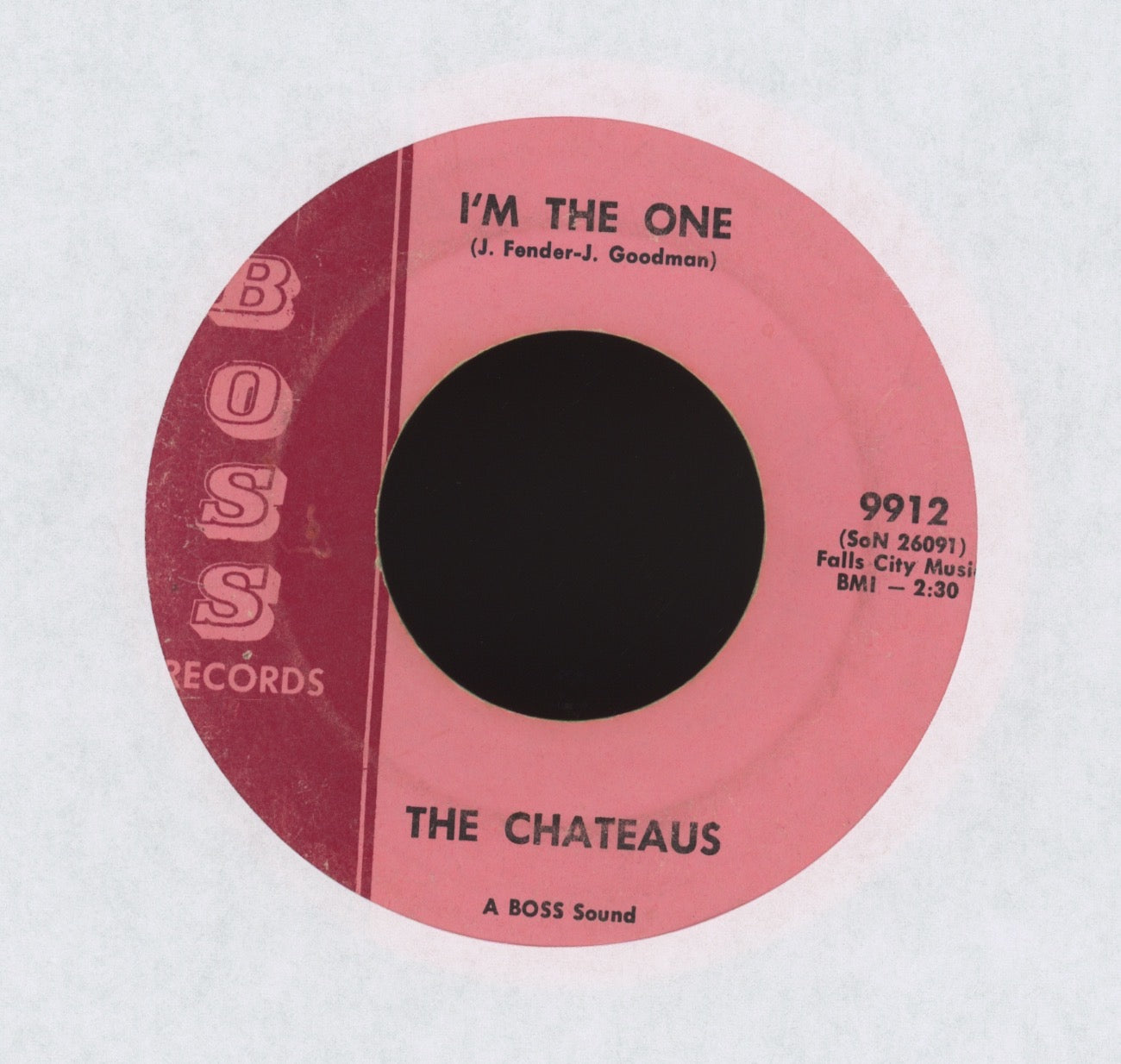 The Chateaus - I'm The One on Boss Garage 45