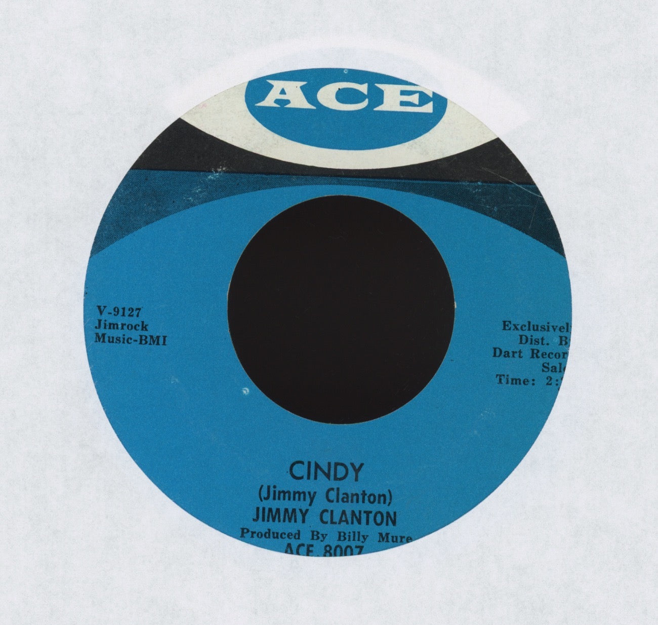 Jimmy Clanton - Cindy on Ace R&B Mod 45