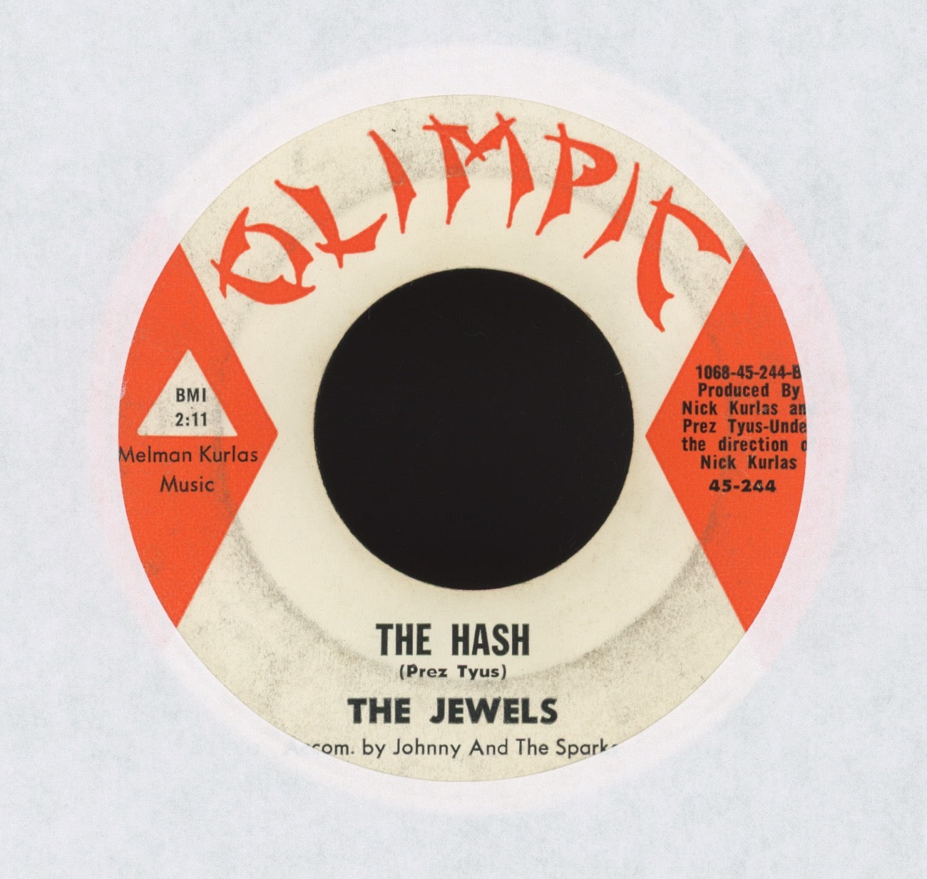 The Jewels - The Hash on Olimpic R&B Girl Group 45