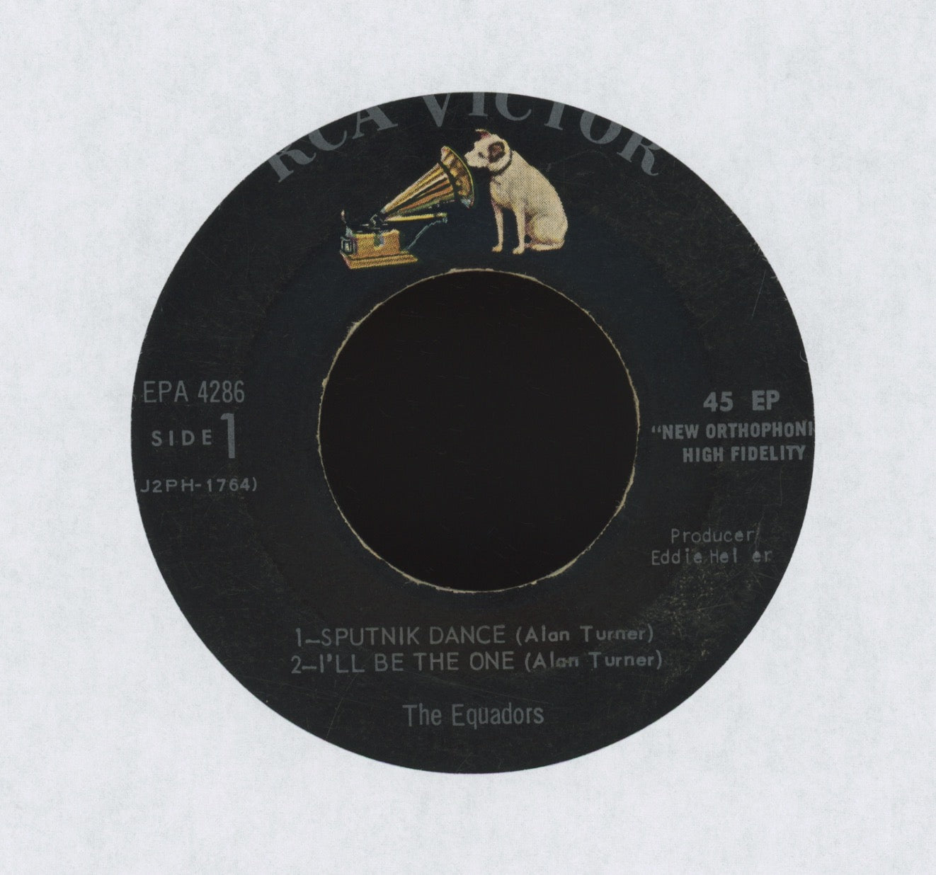 The Equadors - Sputnik Dance on RCA R&B Doo Wop EP 45