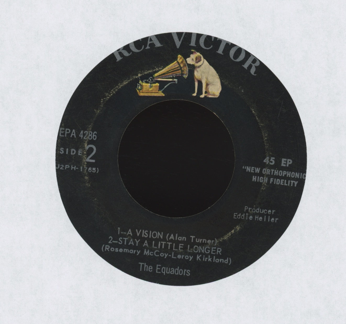 The Equadors - Sputnik Dance on RCA R&B Doo Wop EP 45