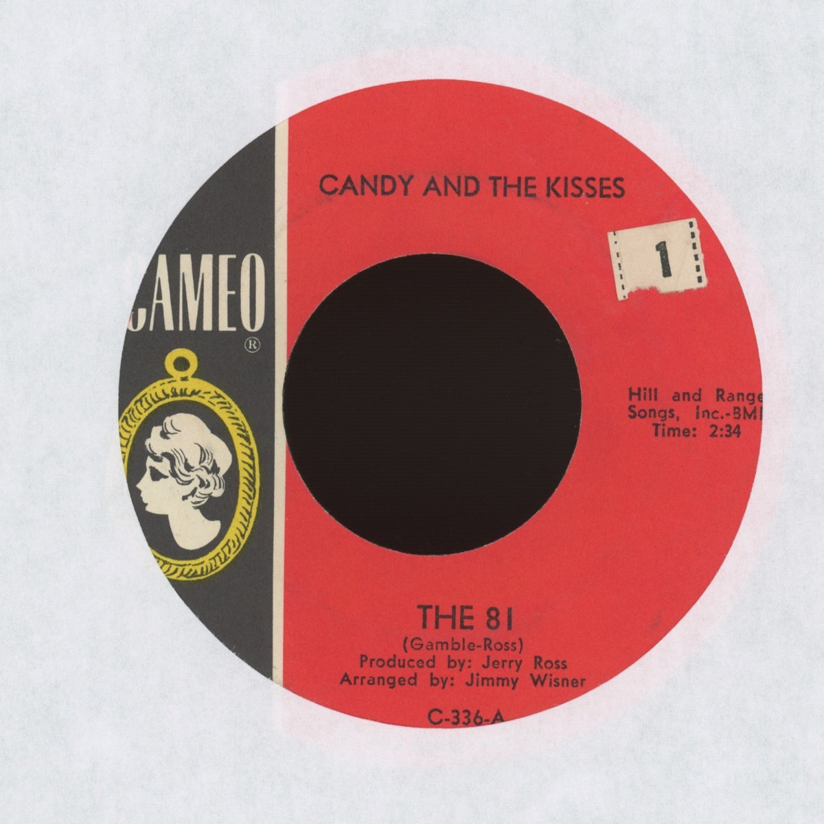 Candy And The Kisses - The 81 on Cameo R&B Girl Group 45