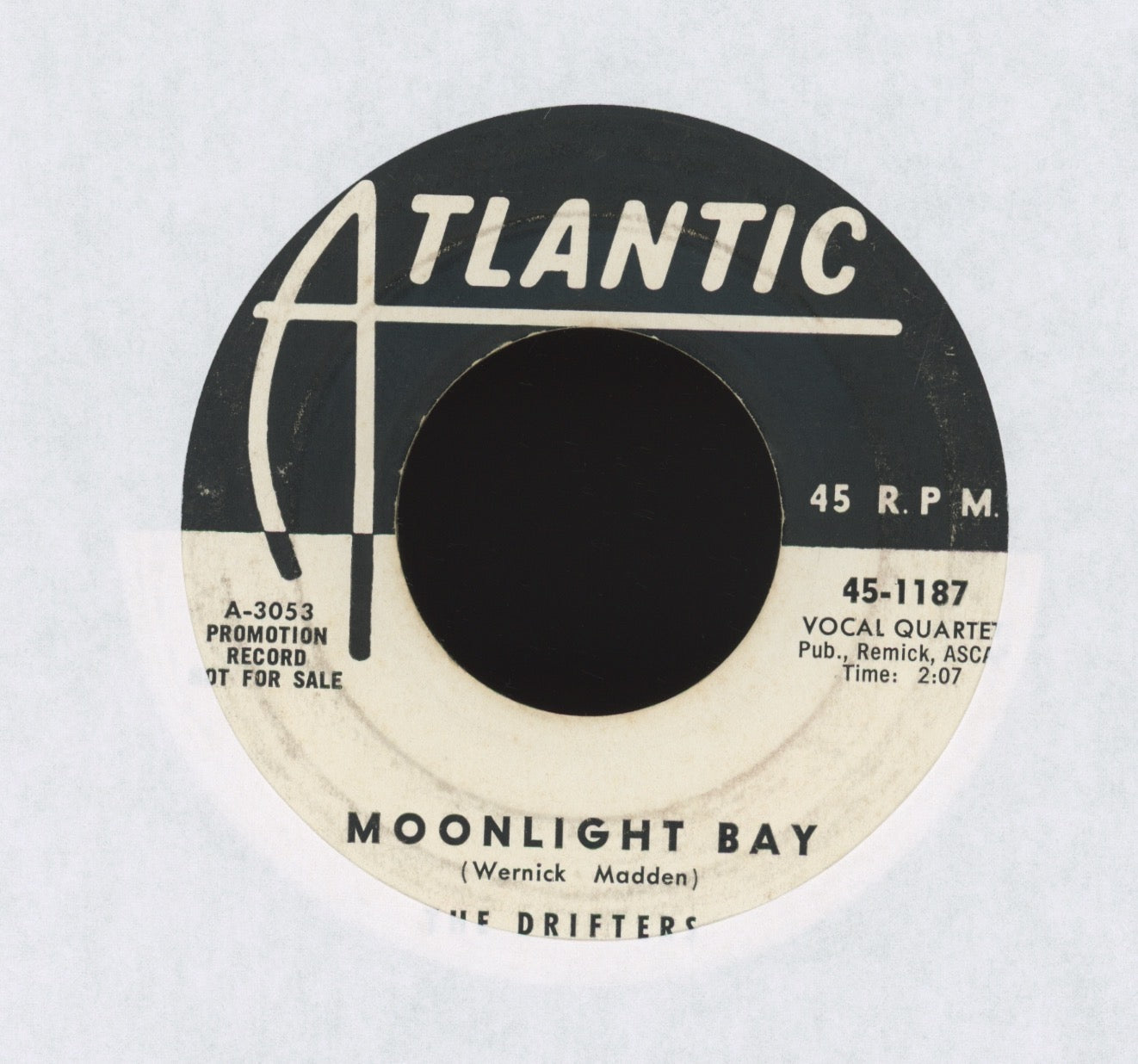 The Drifters - Drip Drop on Atlantic Promo R&B 45