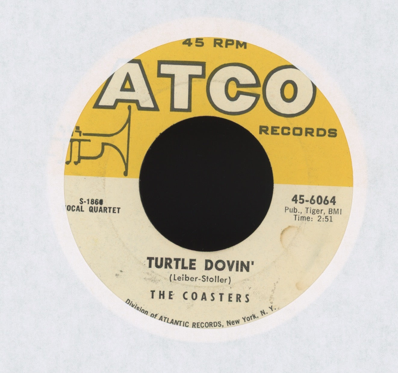 The Coasters - Down In Mexico on Atco Reissue R&B 45