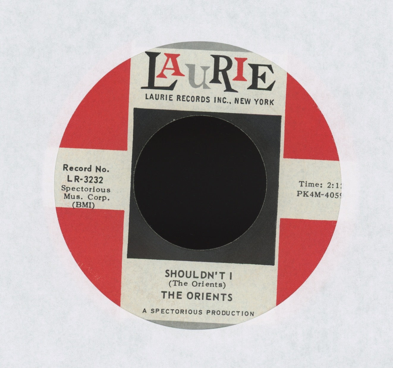 The Orients - Shouldn't I on Laurie R&B Doo Wop 45