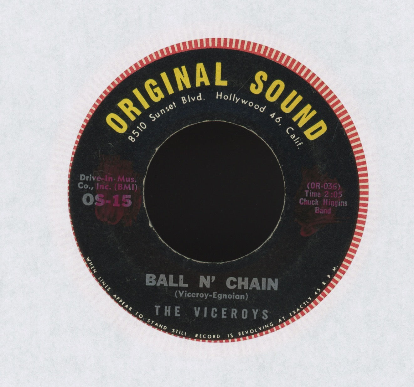 The Viceroys - Dreamy Eyes on Original Sound R&B Doo Wop 45