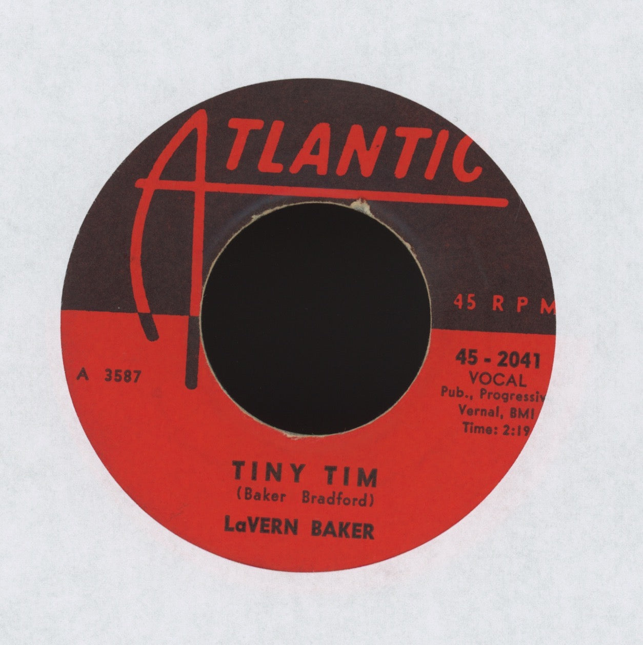 LaVern Baker - Tiny Tim on Atlantic R&B Popcorn 45