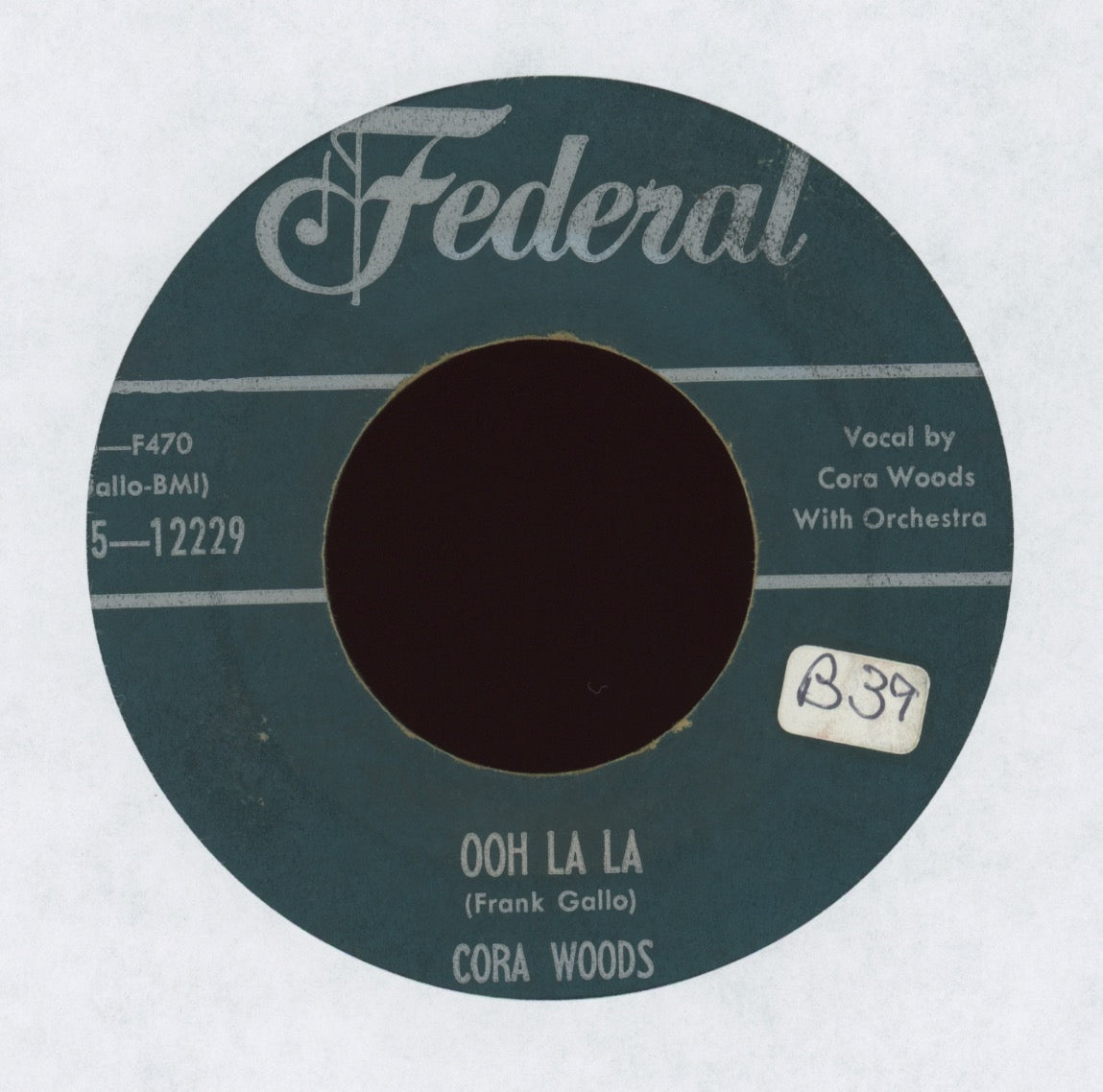 Cora Woods - Ooh La La on Federal
