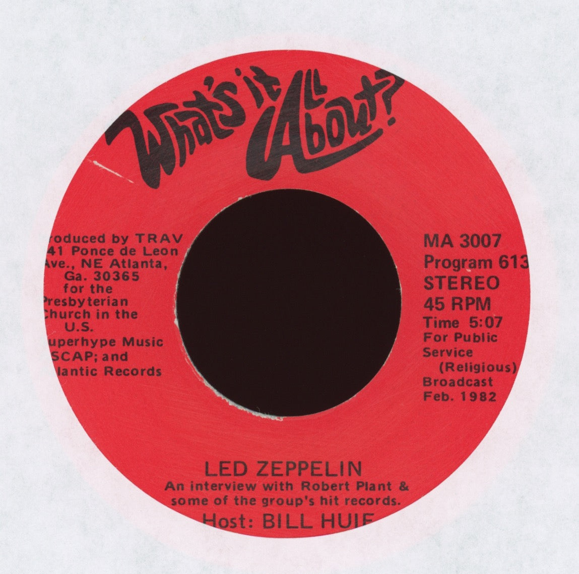Led Zeppelin - What's It All About? Robert Plant interview with Bill Huie